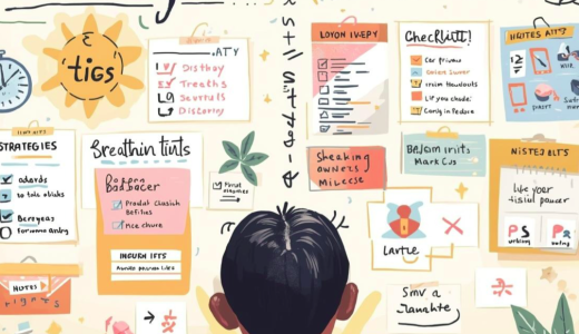 思考を整理する対策方法